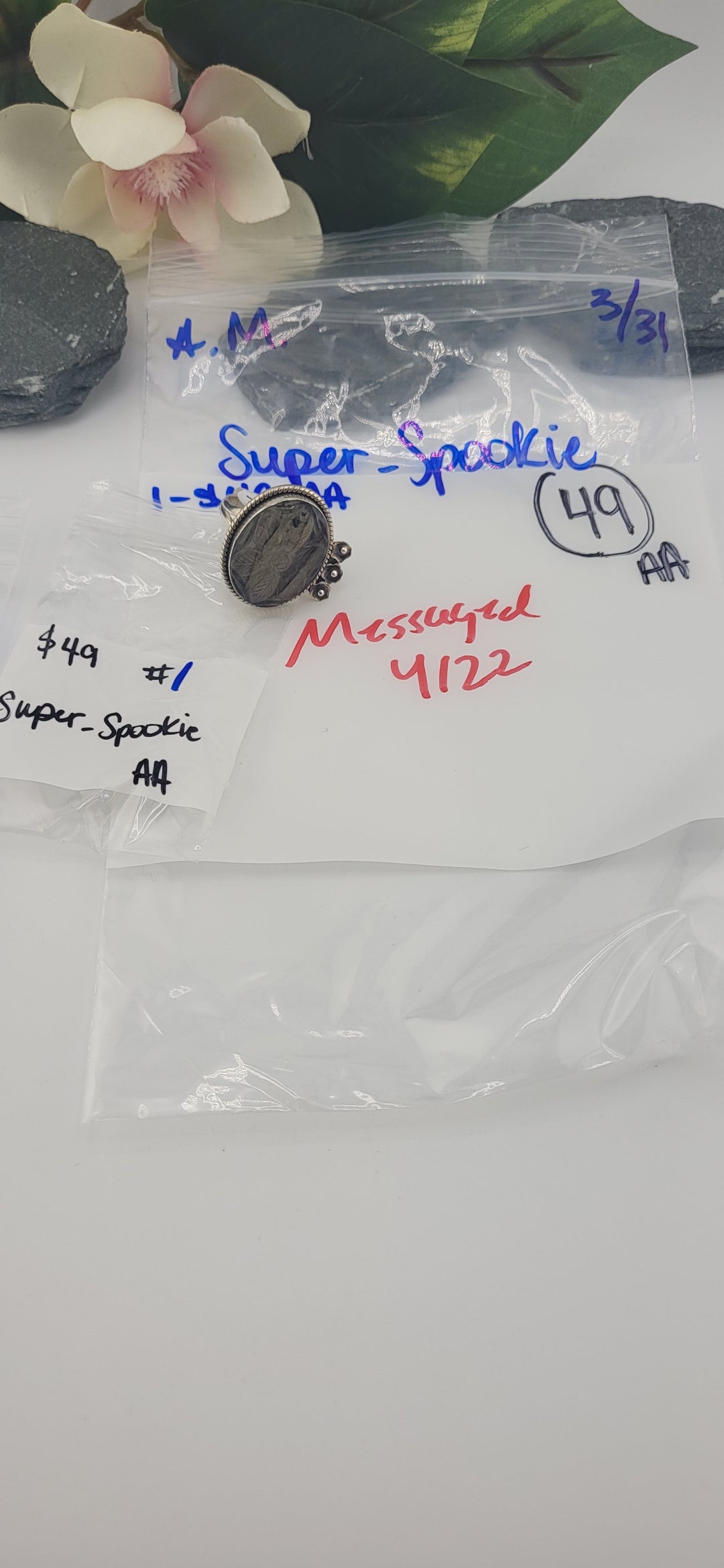 RESERVED FOR: Super_Spookie - 3/31/2025 tiktok A.M. Live Show - 1 Sterling Silver Items