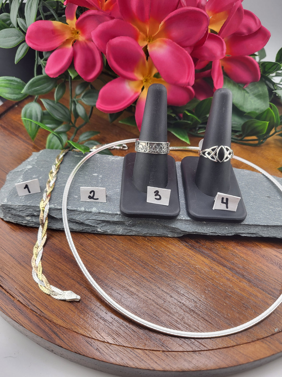 RESERVED FOR:  Rahnay -10/16/2024 - 4 Sterling Silver Items
