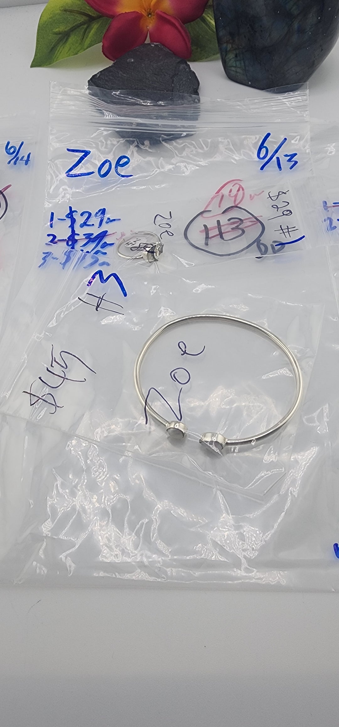 48HR - RESERVED FOR: Zoe - 6/13/2025 FL tiktok Live Show - 2 Sterling Silver Items
