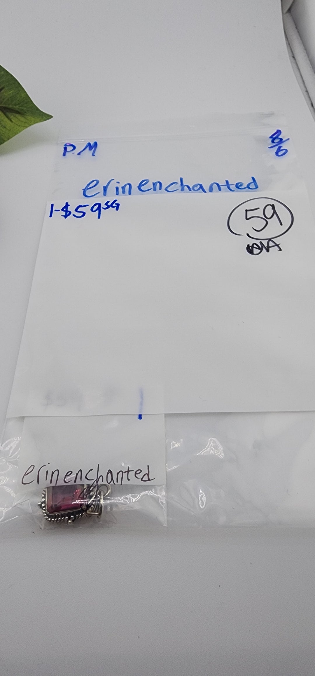 PM SHOW 48HR - RESERVED FOR: erinenchanted - 8/6/2025 FL tiktok Live Show - 1 Sterling Silver Items