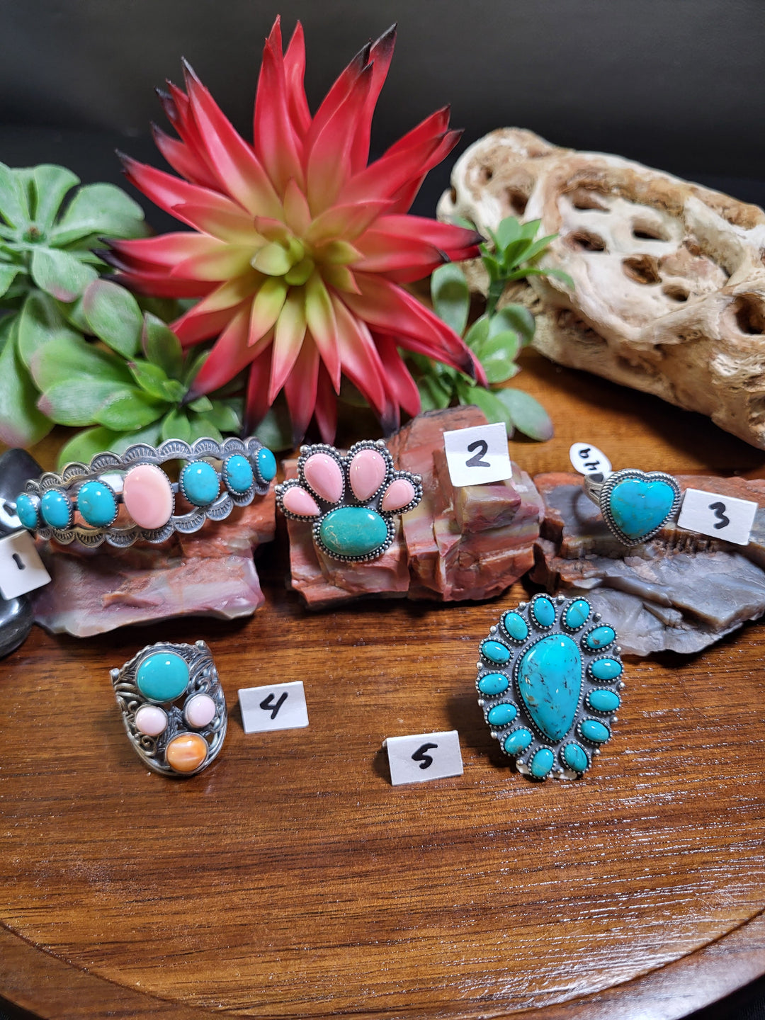 RESERVED FOR: Loriann 7/24/24- 5 Sterling Silver Items