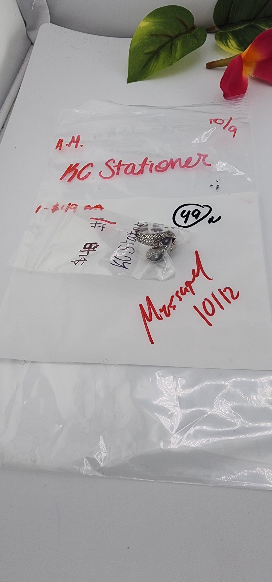 AM SHOW 48HR RESERVED FOR:  KC Stationer   - 10/9/2025 FL tiktok Live Show -  1 Sterling Silver Items