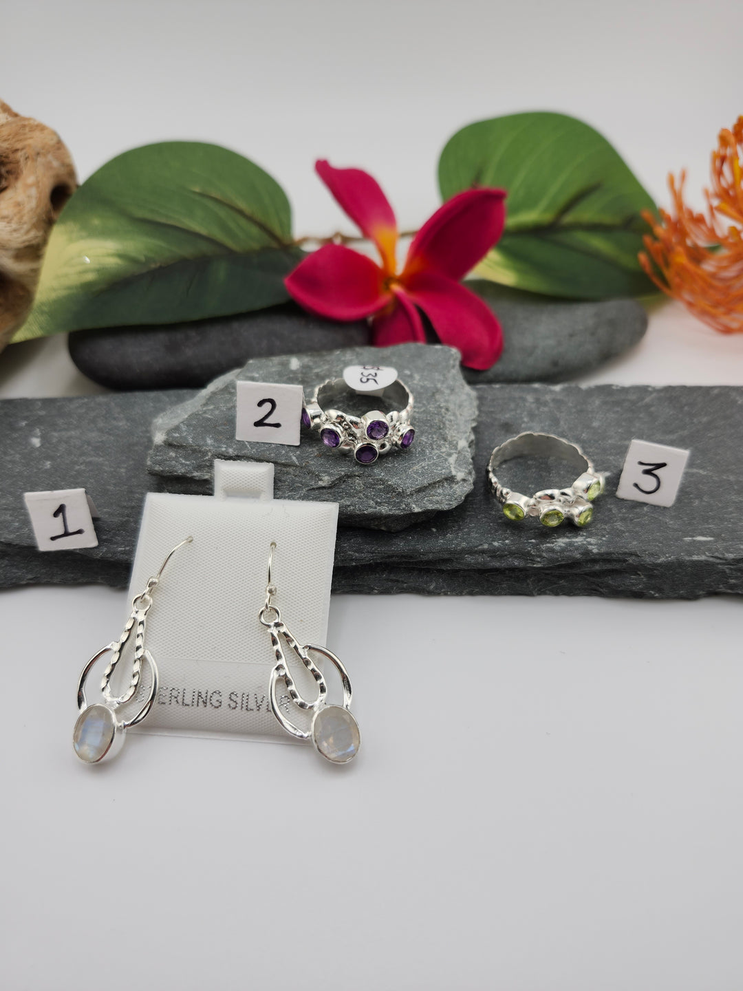 RESERVED FOR: Kristy  -11/27/2024 - 3  Sterling Silver Items