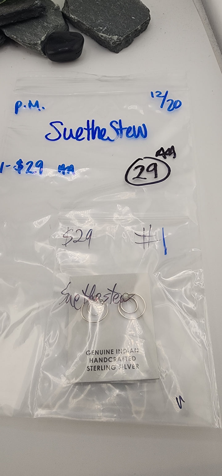 PM SHOW 48HR - RESERVED FOR: Suethestew - 12/20/2025 tiktok Live Show - 1 Sterling Silver Items