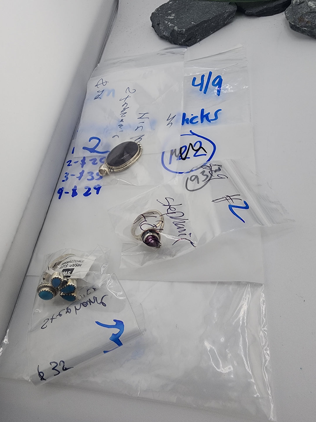 Stephanie Hicks - 4/9/26 PM - 3 925 Sterling Silver Items