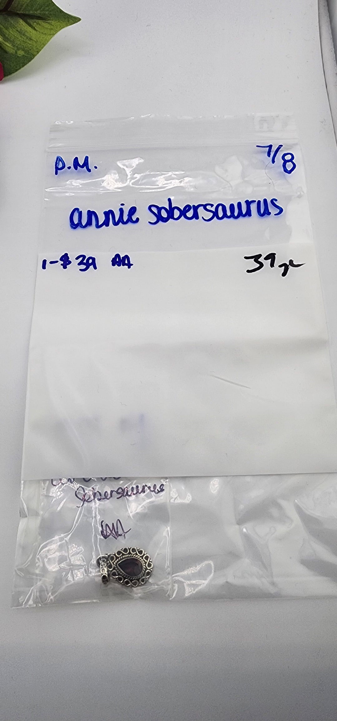 PM SHOW 48HR - RESERVED FOR: annie sobersaurus - 7/8/2025 FL tiktok Live Show - 1 Sterling Silver Items