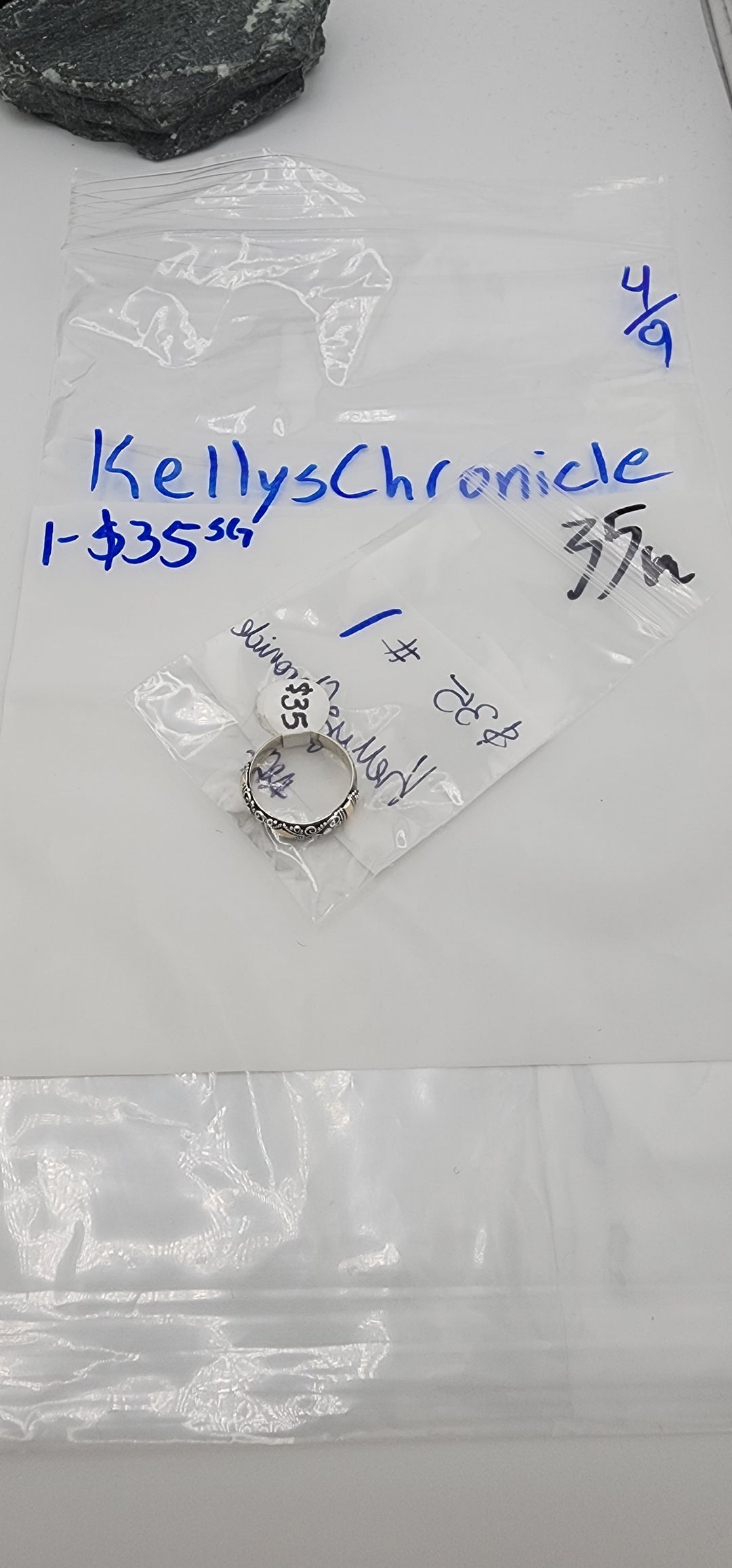 RESERVED FOR: KellysChronicle - 4/9/2025 tiktok Live Show - 1 Sterling Silver Items