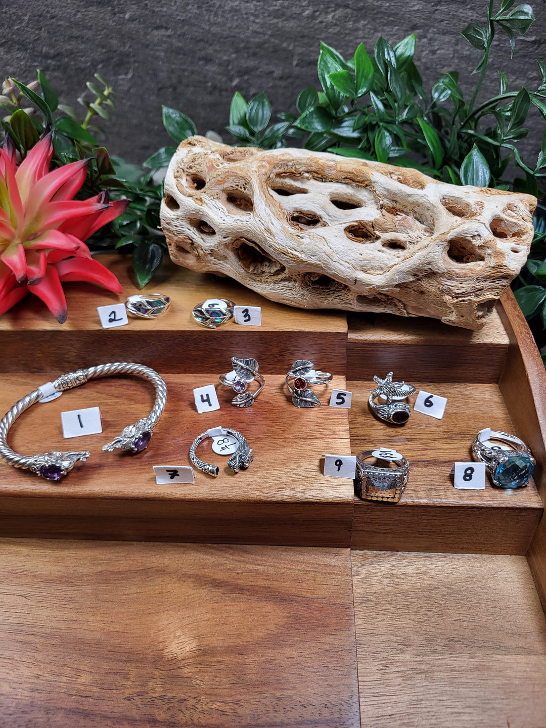 RESERVED FOR: Kathia Rivas - 9/5/2024 - 5 Sterling Silver Items