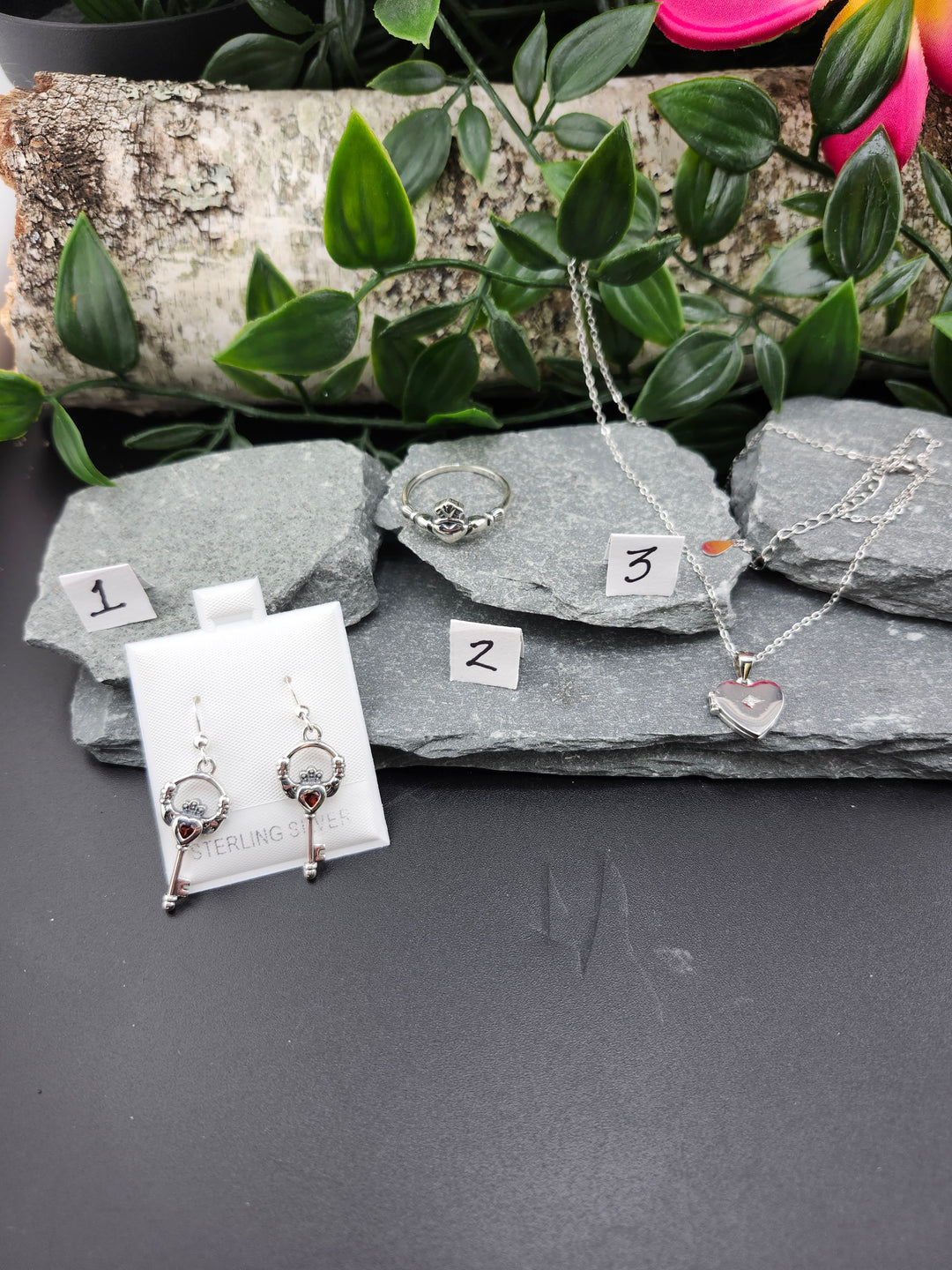 RESERVED FOR:  jessicaroca73 -11/01/2024 - 3 Sterling Silver Items