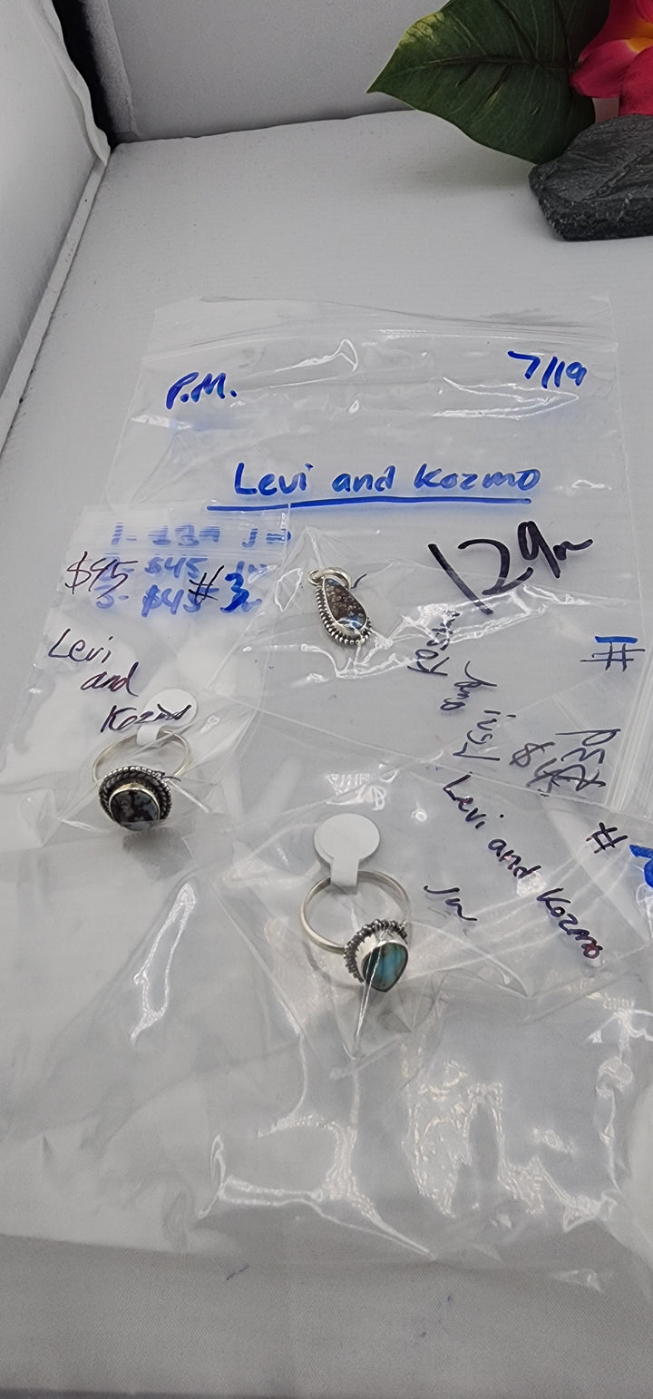 PM SHOW 48HR - RESERVED FOR: Levi and Kozmo - 7/19/2025 FL tiktok Live Show - 3 Sterling Silver Items