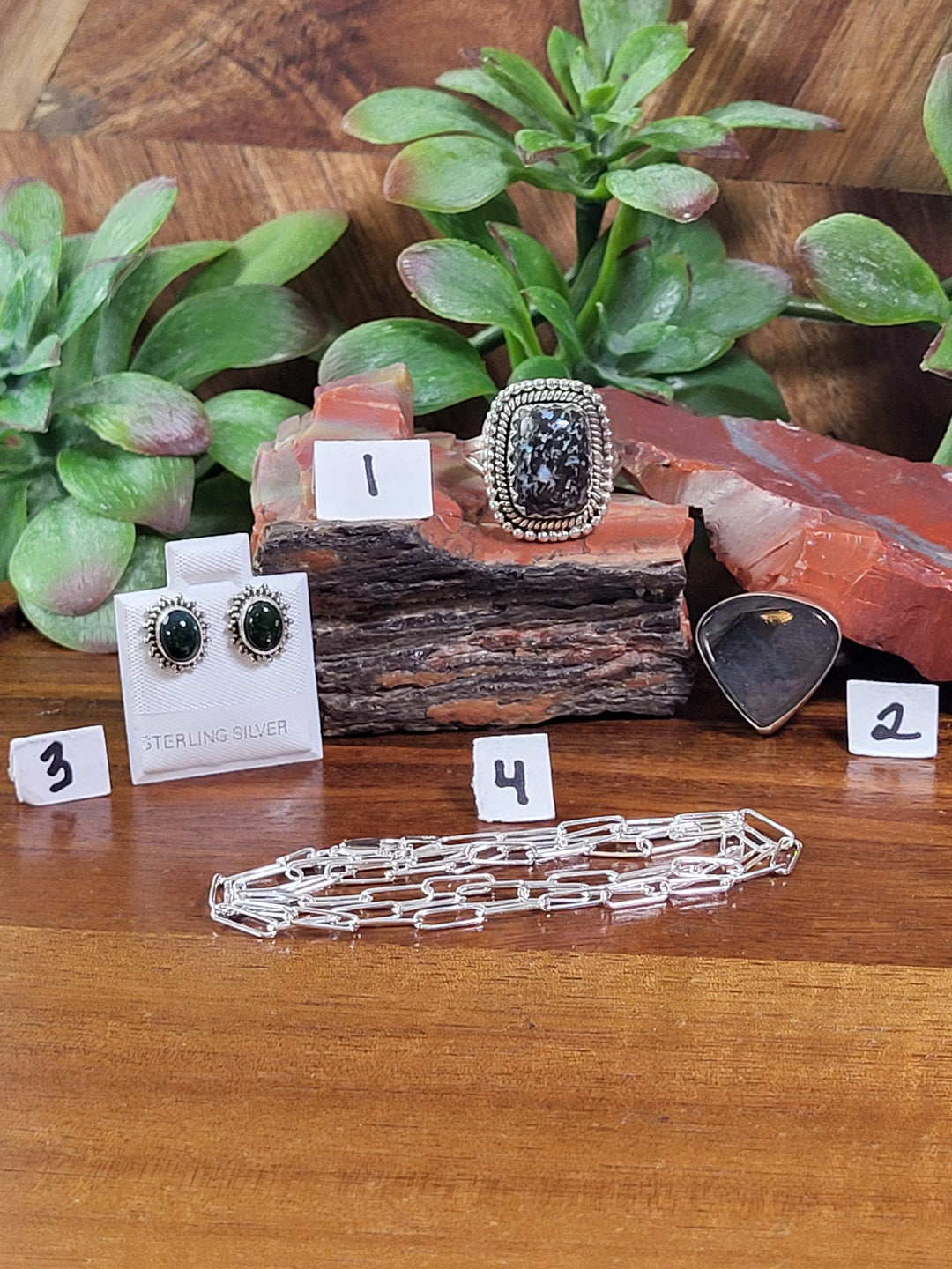 RESERVED FOR: Kristi K 8/29/2024 - 4 Sterling Silver Items