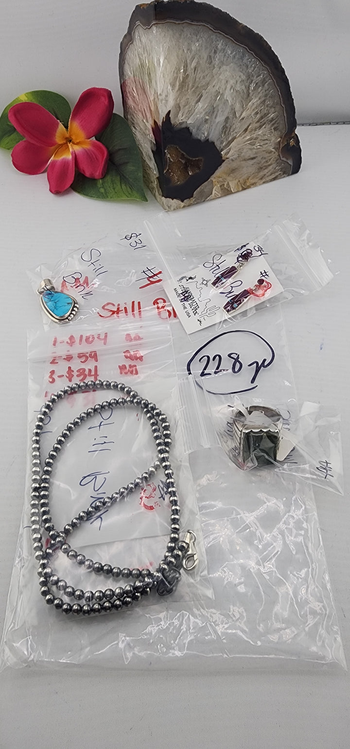 AM SHOW 48HR RESERVED FOR: Still Bink - 12/1/2025 FL tiktok Live Show - 4 Sterling Silver Items