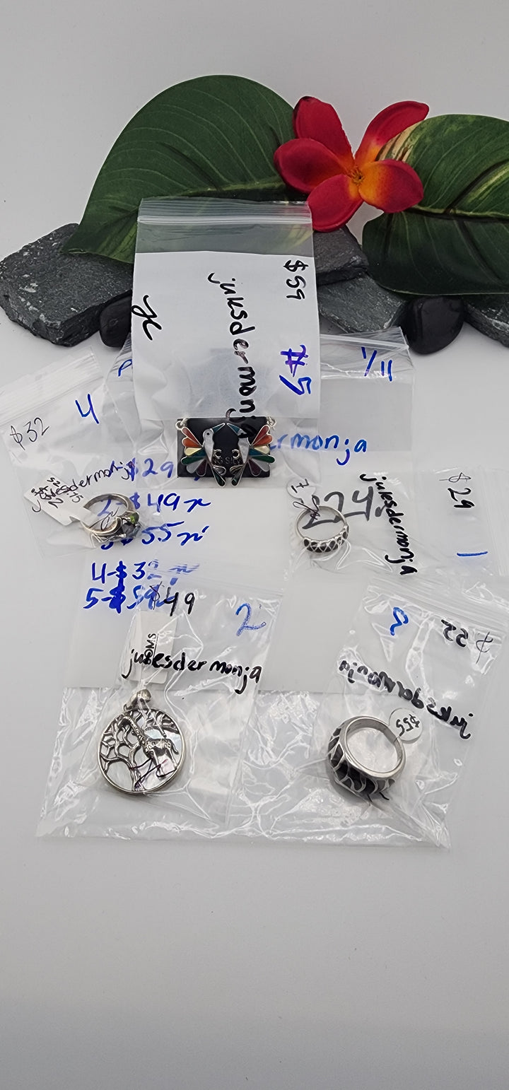 Custom sterling silver items - PM SHOW RESERVED FOR: julesdermonja - 1/11/2026 tiktok Live Show - 5 Sterling Silver Items