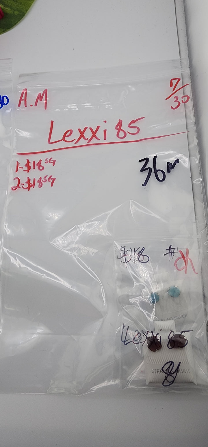 AM SHOW 48HR - RESERVED FOR: Lexxi85 - 7/30/2025 FL tiktok Live Show - 2 Sterling Silver Items