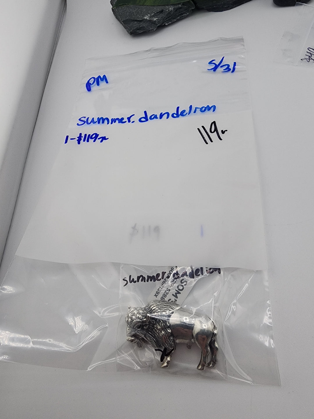 Summer.dandelion - 5/31/26 PM - 1 925 Sterling Silver
