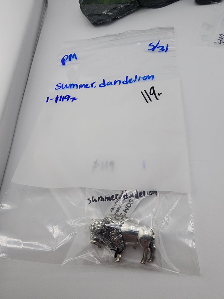 Summer.dandelion - 5/31/26 PM - 1 925 Sterling Silver