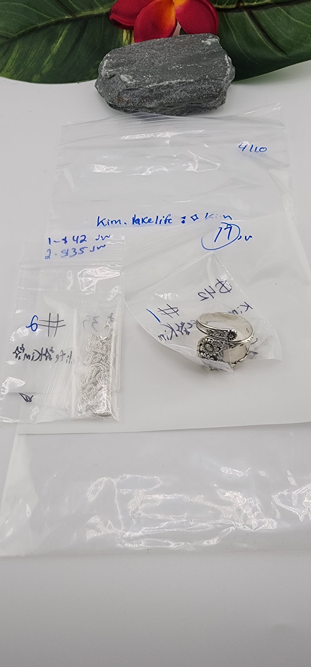 RESERVED FOR: kim.lakelife✨️Kim- 4/10/2025 tiktok Live Show -2 Sterling Silver Items