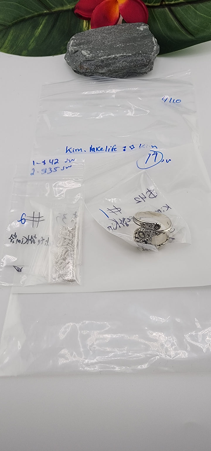 RESERVED FOR: kim.lakelife✨️Kim- 4/10/2025 tiktok Live Show -2 Sterling Silver Items