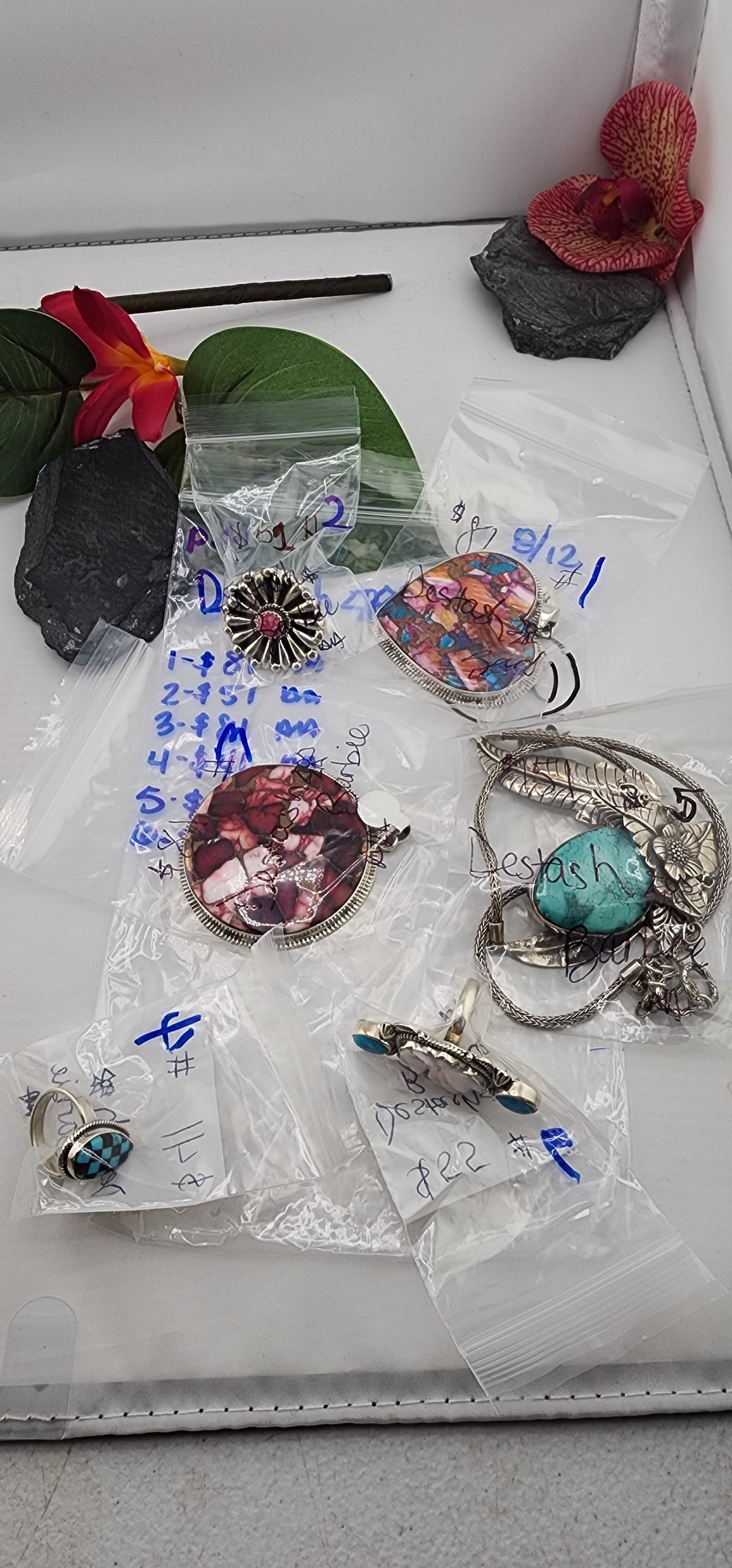 PM SHOW 48HR - RESERVED FOR: Destash🎀Barbie - 8/12/2025 FL tiktok Live Show - 6 Sterling Silver Items