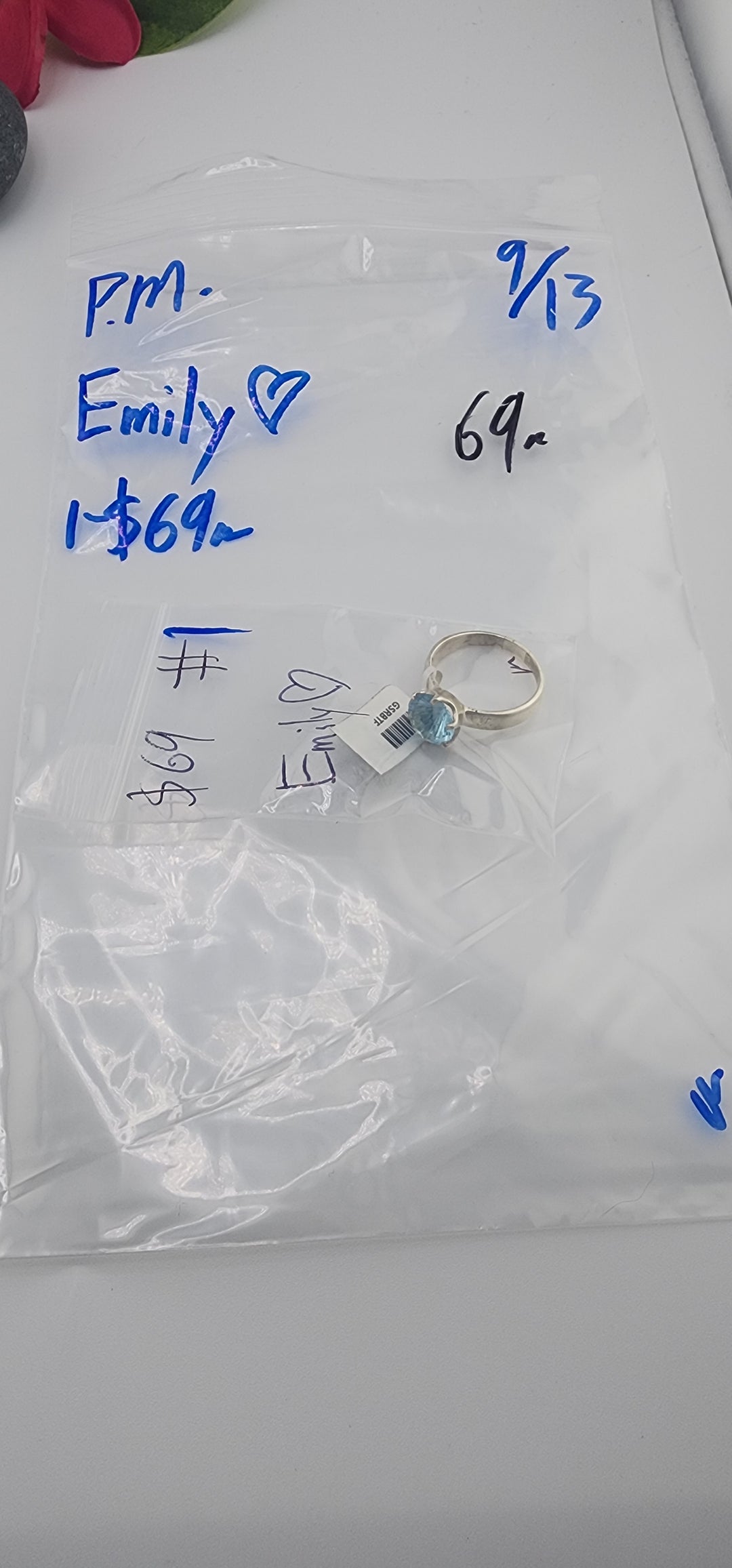 PM SHOW 48HR - RESERVED FOR:  Emily❤️- 9/13/2025 FL tiktok Live Show -1 Sterling Silver Items