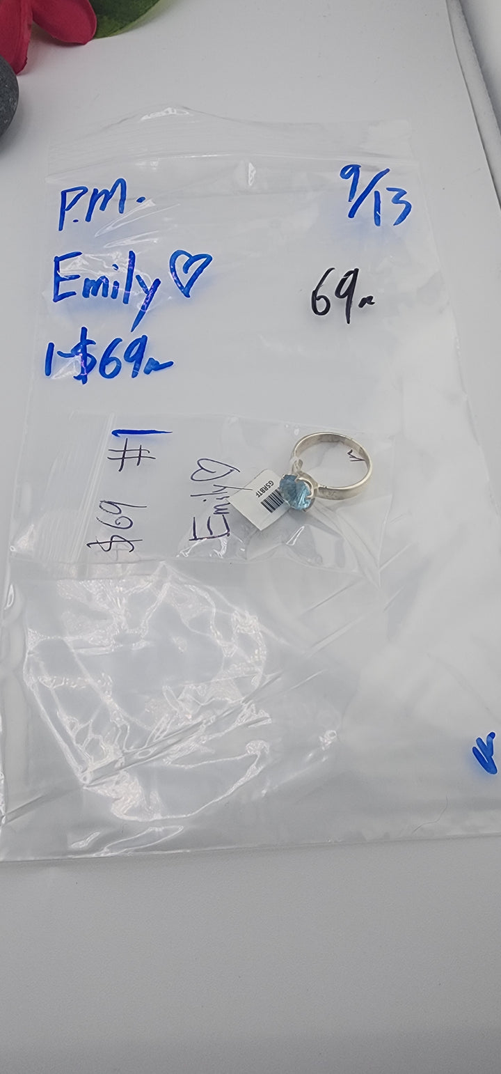 PM SHOW 48HR - RESERVED FOR:  Emily❤️- 9/13/2025 FL tiktok Live Show -1 Sterling Silver Items