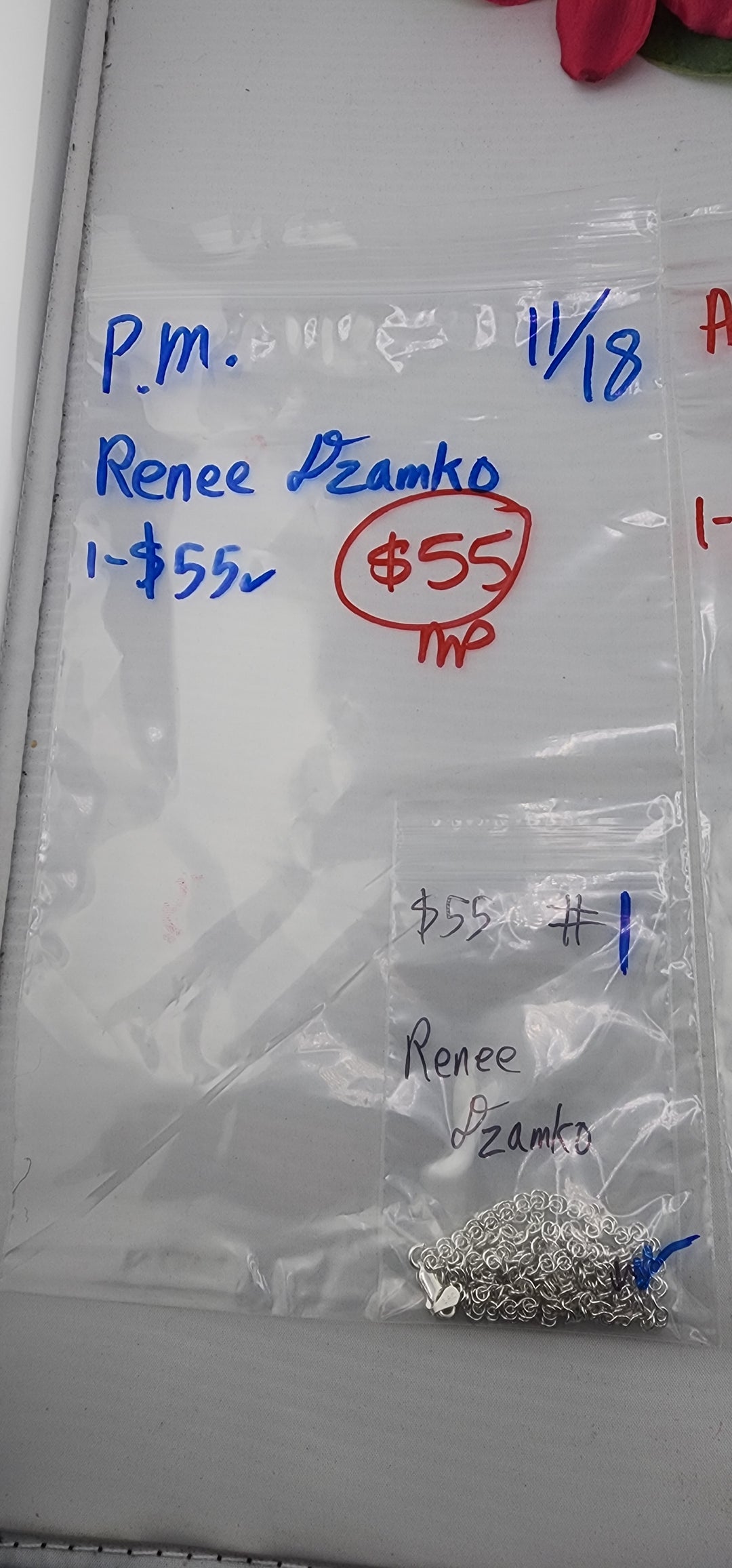 PM SHOW 48HR - RESERVED FOR: Renee Dzamko - 11/18/2025 tiktok Live Show - 1 Sterling Silver Items