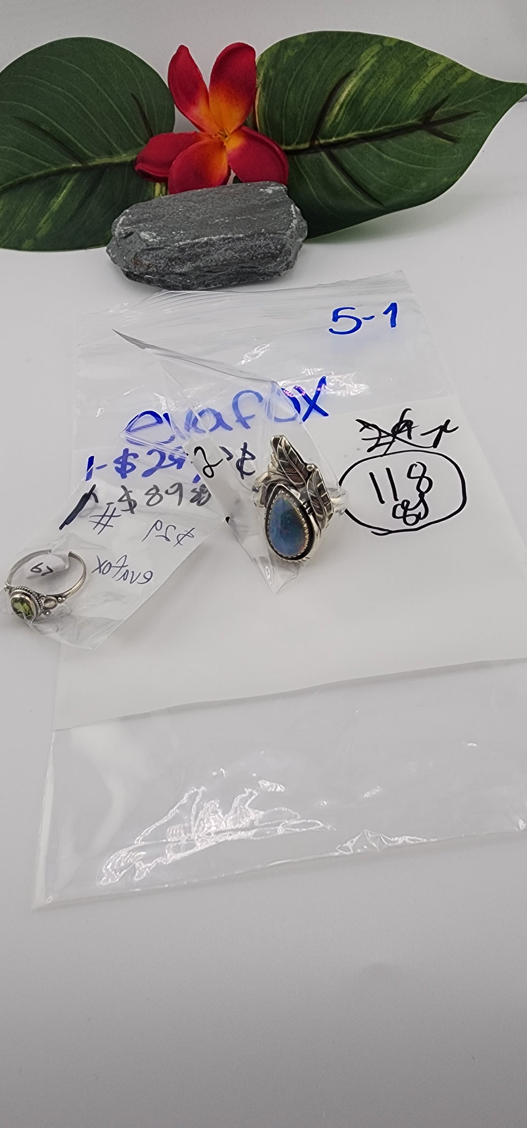 RESERVED FOR:  evafox- 5/1/2025 tiktok Live Show -1  Sterling Silver Items
