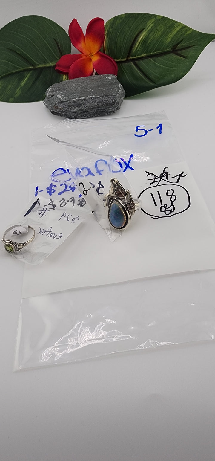 RESERVED FOR:  evafox- 5/1/2025 tiktok Live Show -1  Sterling Silver Items