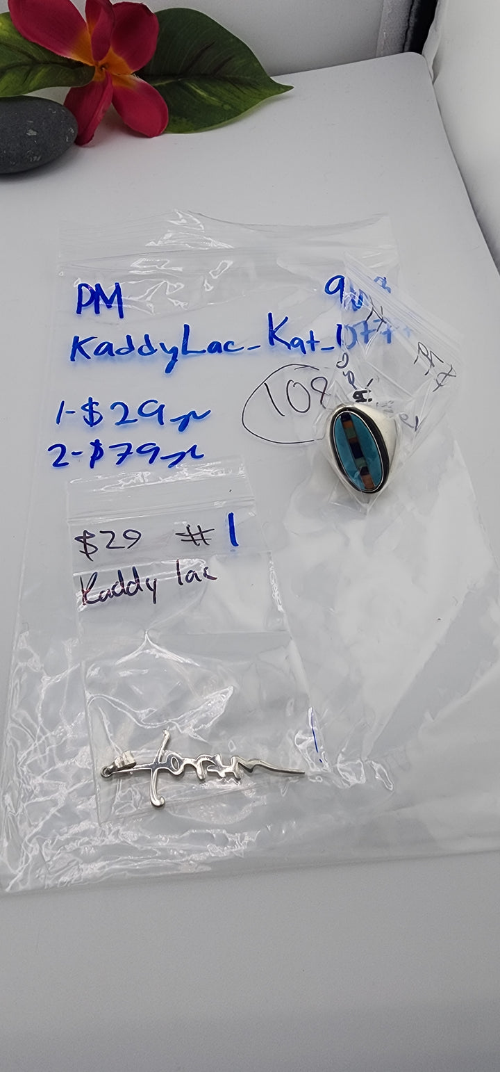 PM SHOW 48HR - RESERVED FOR: KaddyLac_Kat_0777 - 9/18/2025 FL tiktok Live Show - 2 Sterling Silver Items