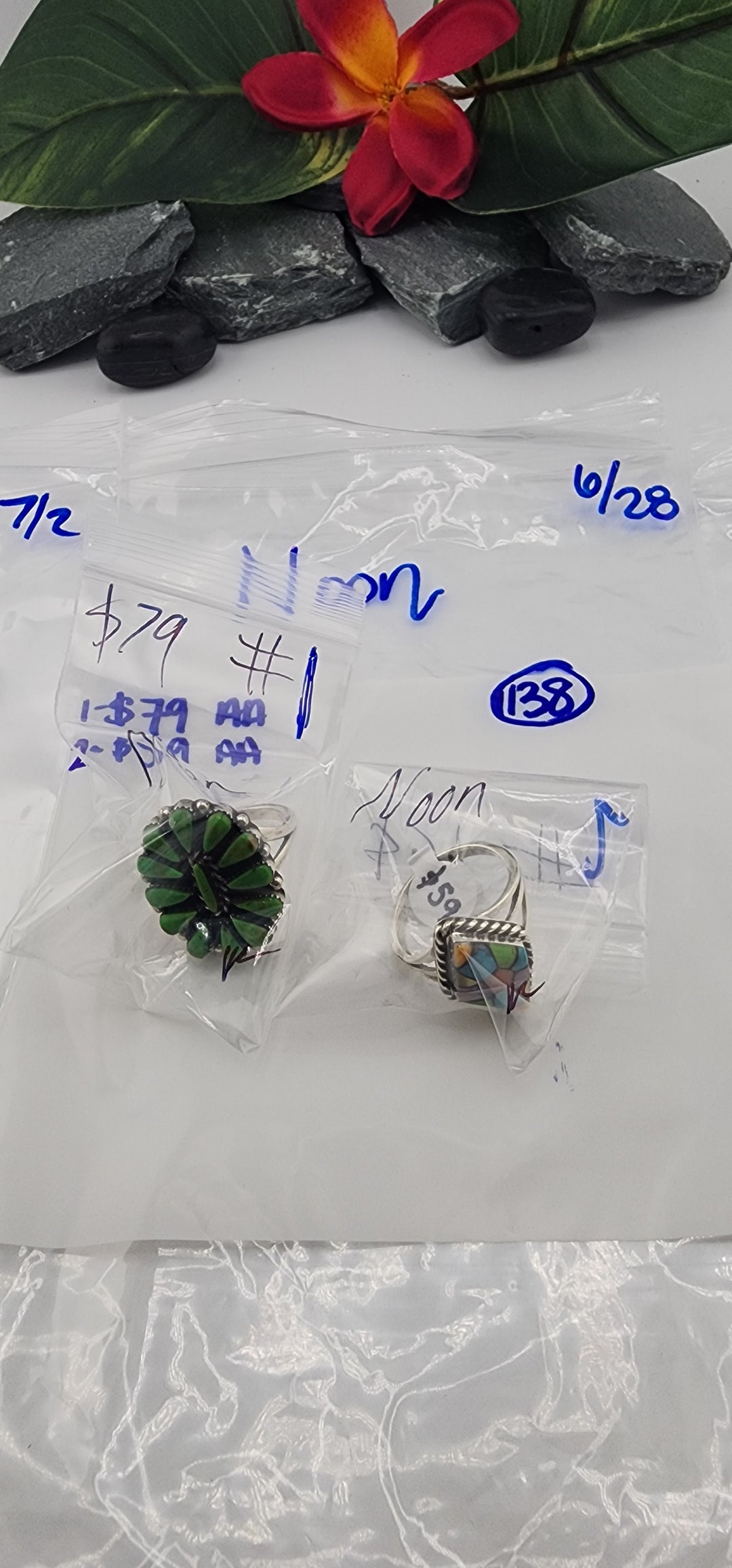 48HR - RESERVED FOR: Noon - 6/28/2025 FL tiktok Live Show -2  Sterling Silver Items