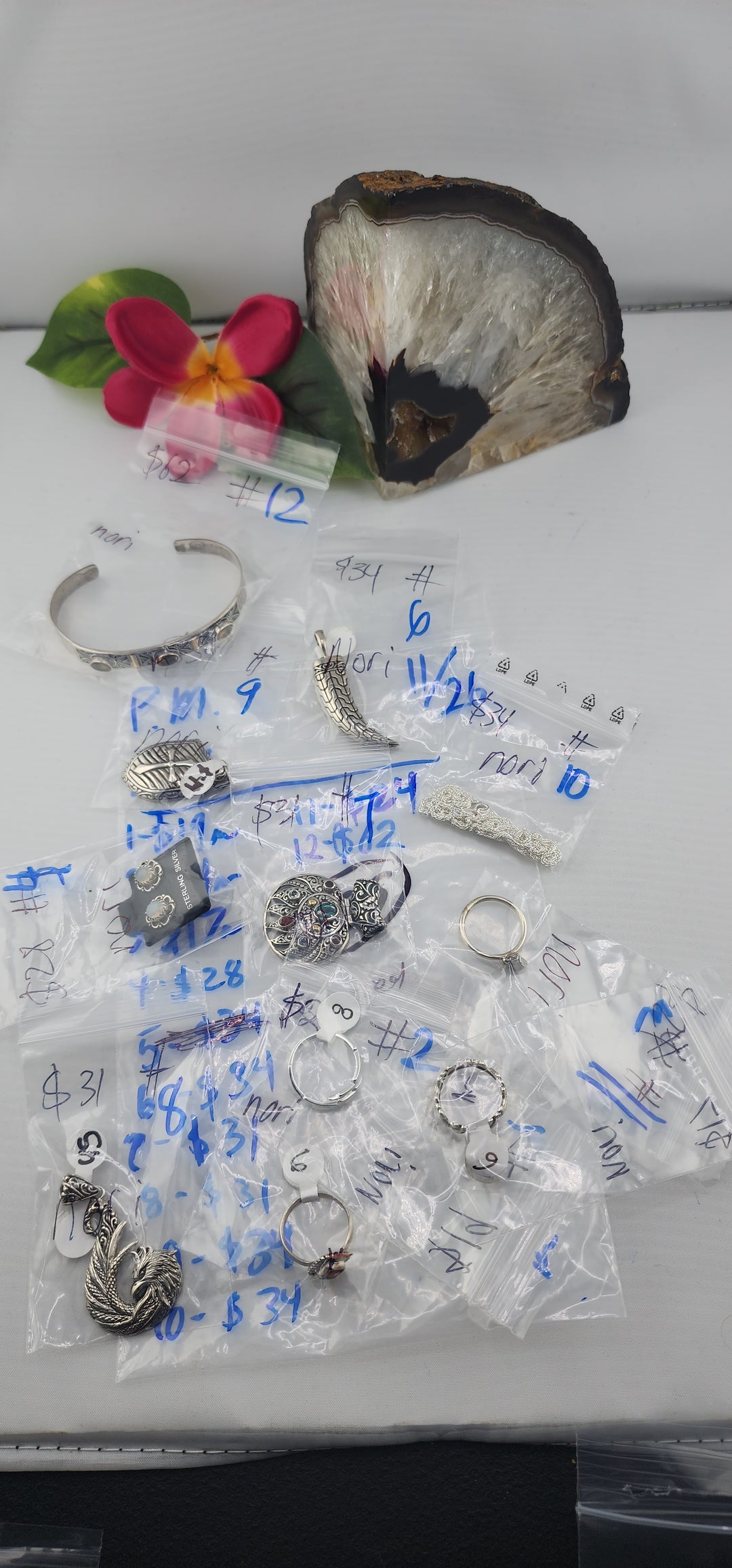 PM SHOW 48HR - RESERVED FOR: nori - 11/26/2025 tiktok Live Show - 11 Sterling Silver Items