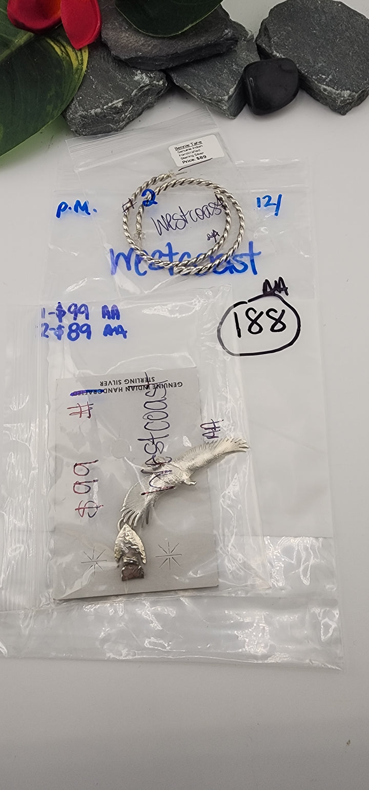 PM SHOW 48HR - RESERVED FOR: westcoast - 12/20/2025 tiktok Live Show - 2 Sterling Silver Items