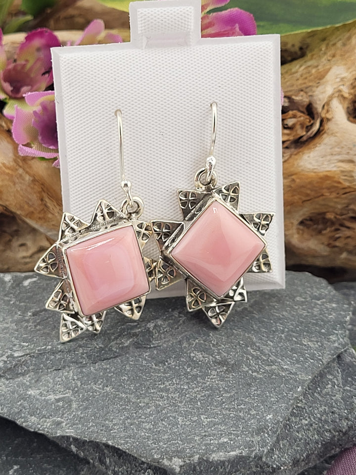 Queen Conch Square Dangles