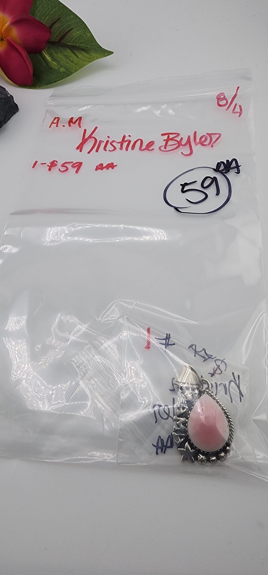 AM SHOW 48HR - RESERVED FOR: Kristine Byler - 8/4/2025 FL tiktok Live Show - 1 Sterling Silver Items