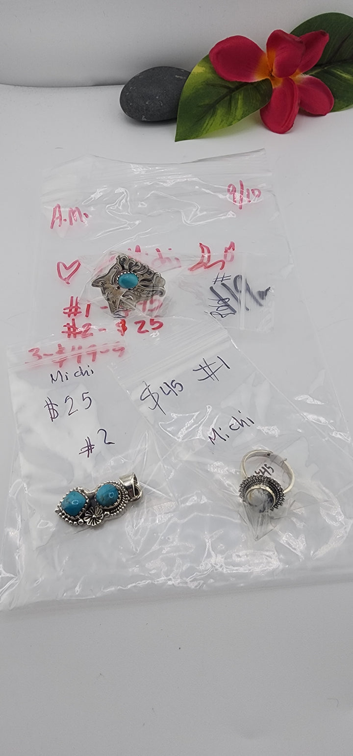 AM SHOW 48HR - RESERVED FOR: 🖤🗝️ Michi 🌙🕯️- 9/10/2025 FL tiktok Live Show - 3 Sterling Silver Items