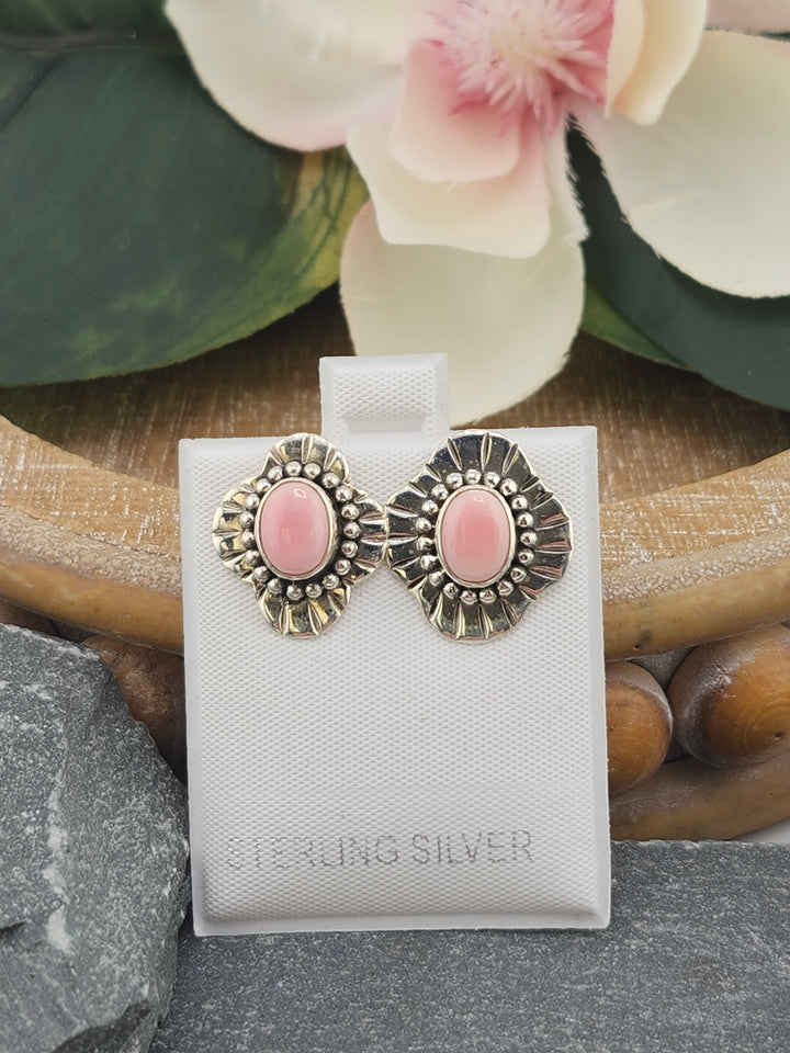 Southwest Queen Conch Post Back Studs