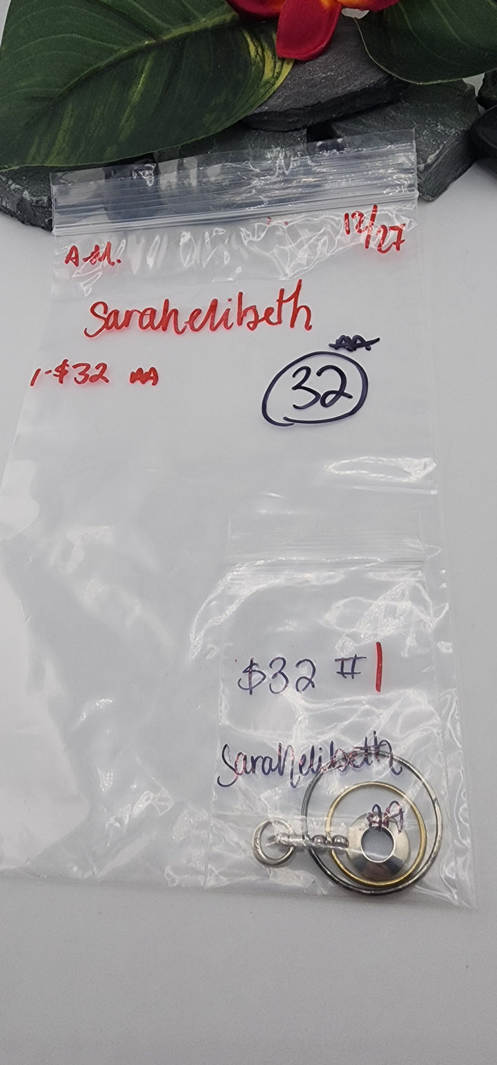 AM SHOW 48HR RESERVED FOR: Sarahelibeth - 12/27/2025 FL tiktok Live Show - 1 Sterling Silver Items