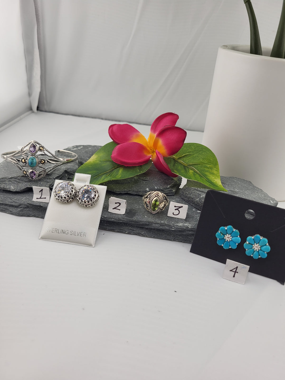 RESERVED FOR:   Flakitta -11/14/2024 -4 Sterling Silver Items
