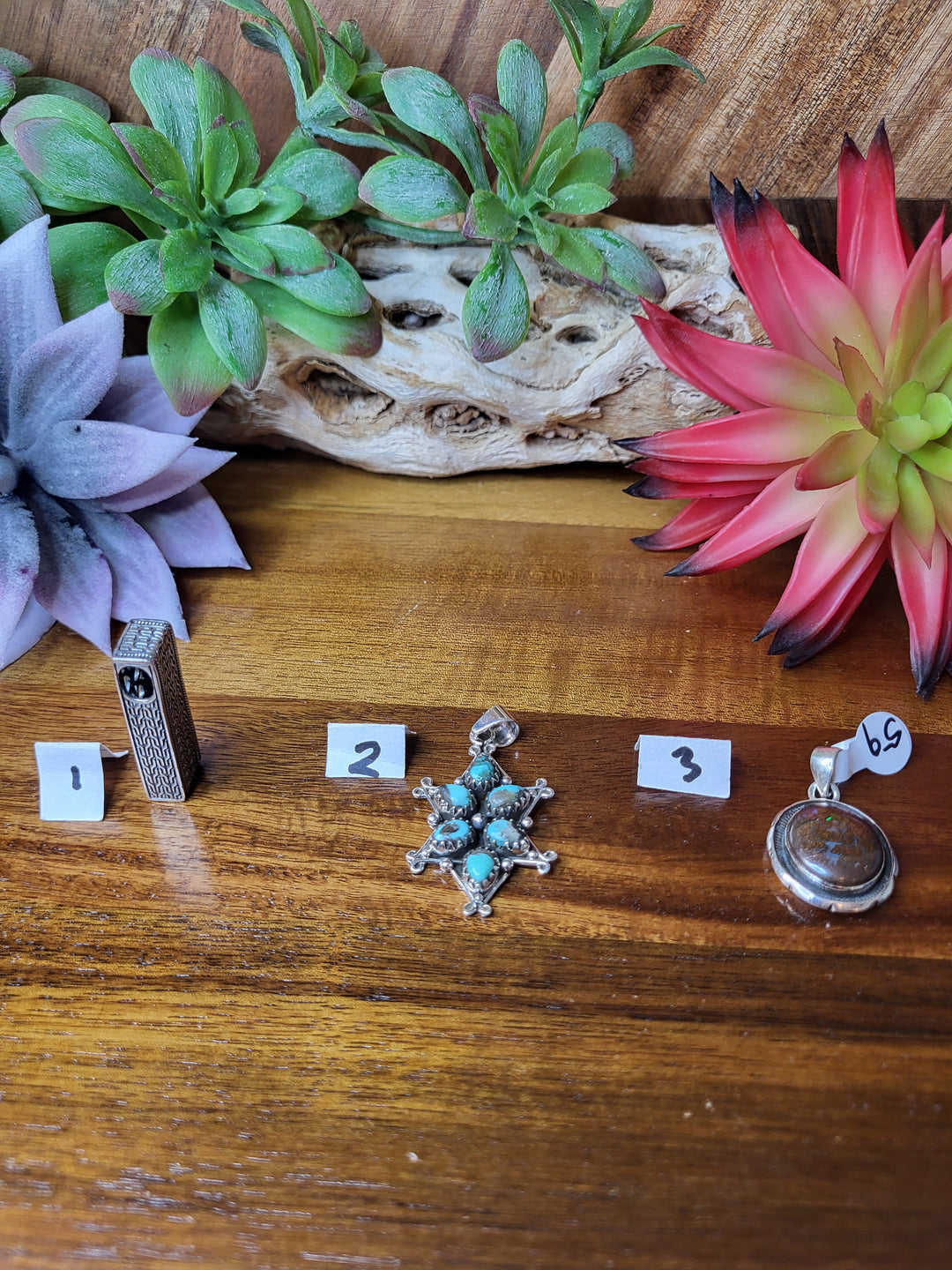 RESERVED FOR: Bee Shah 7/27/24- 3 Sterling Silver Items