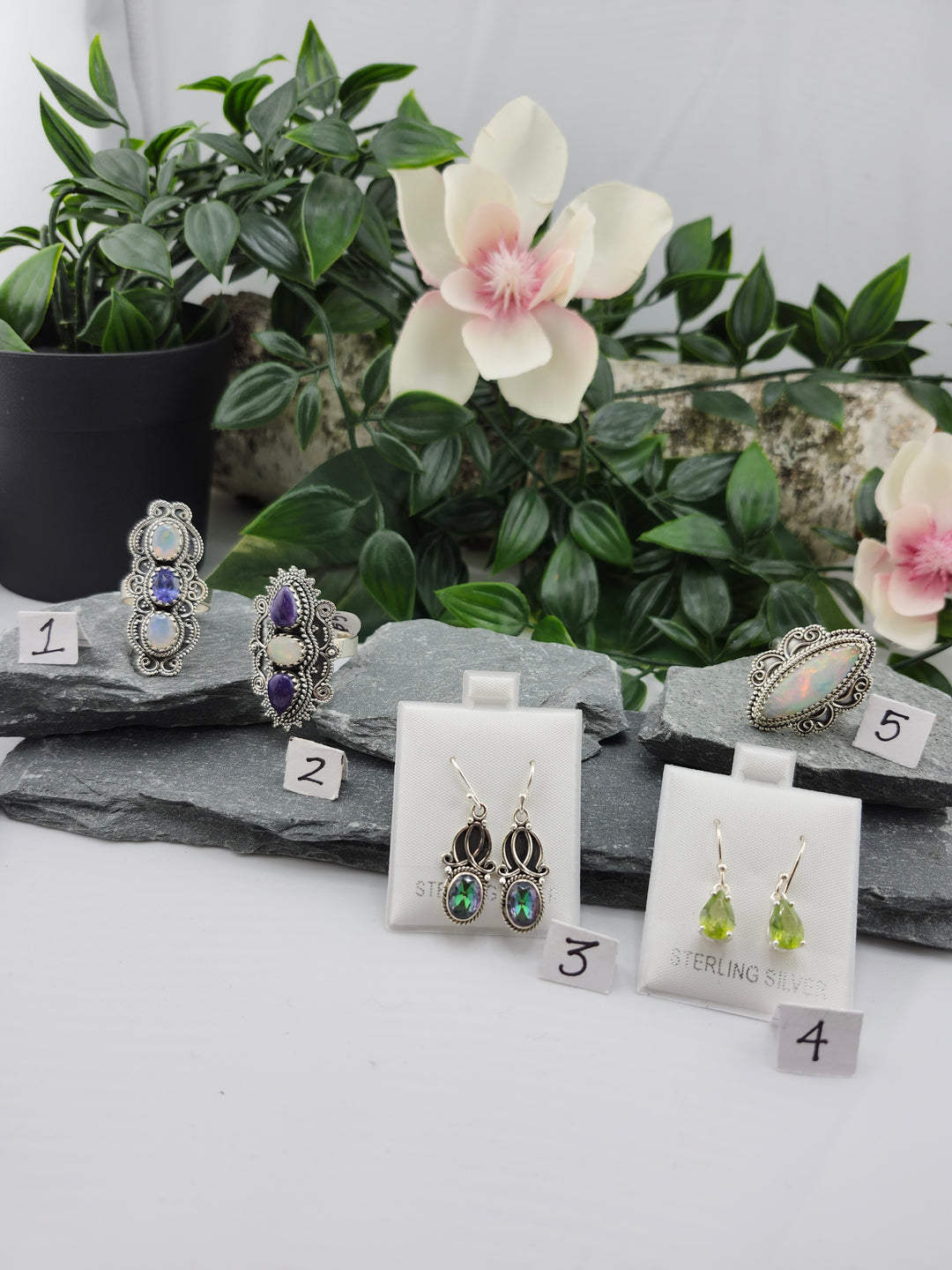 RESERVED FOR:  Mary Gay Cornell -11/10/2024 - 5 Sterling Silver Items