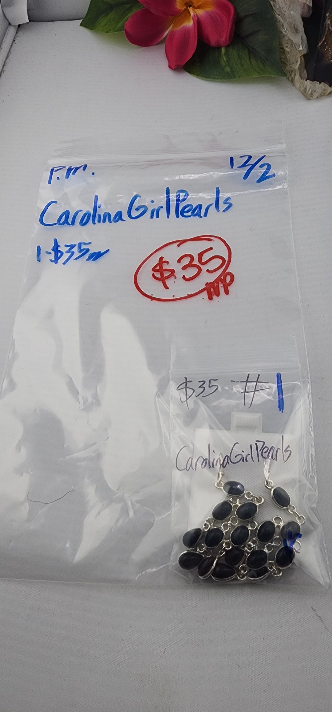 PM SHOW 48HR - RESERVED FOR: CarolinaGirlPearls - 12/2/2025 tiktok Live Show - 1 Sterling Silver Items