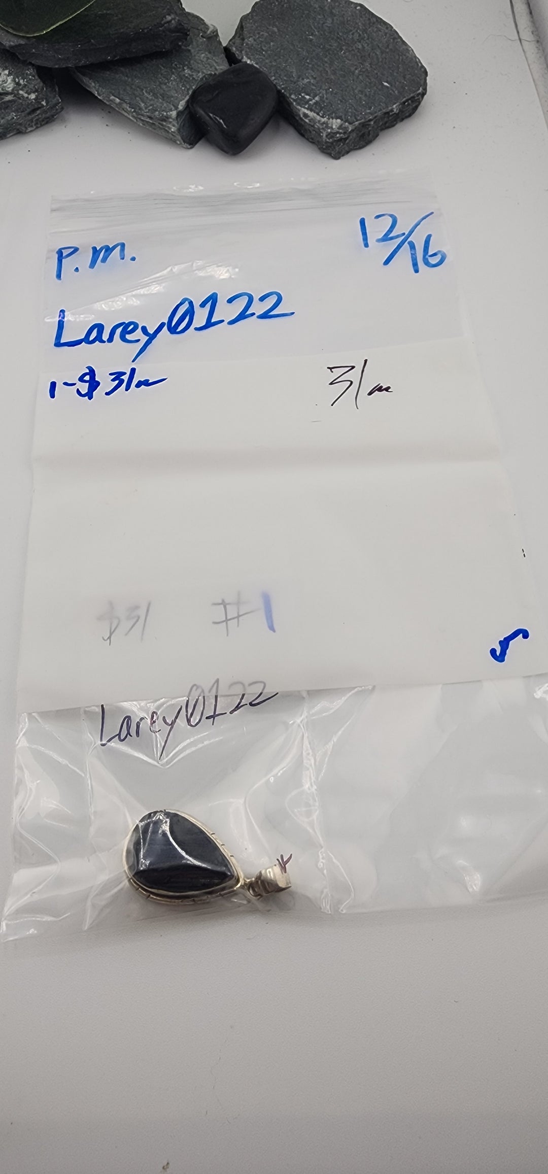 PM SHOW 48HR - RESERVED FOR: Larey0122 - 12/16/2025 tiktok Live Show - 1 Sterling Silver Items