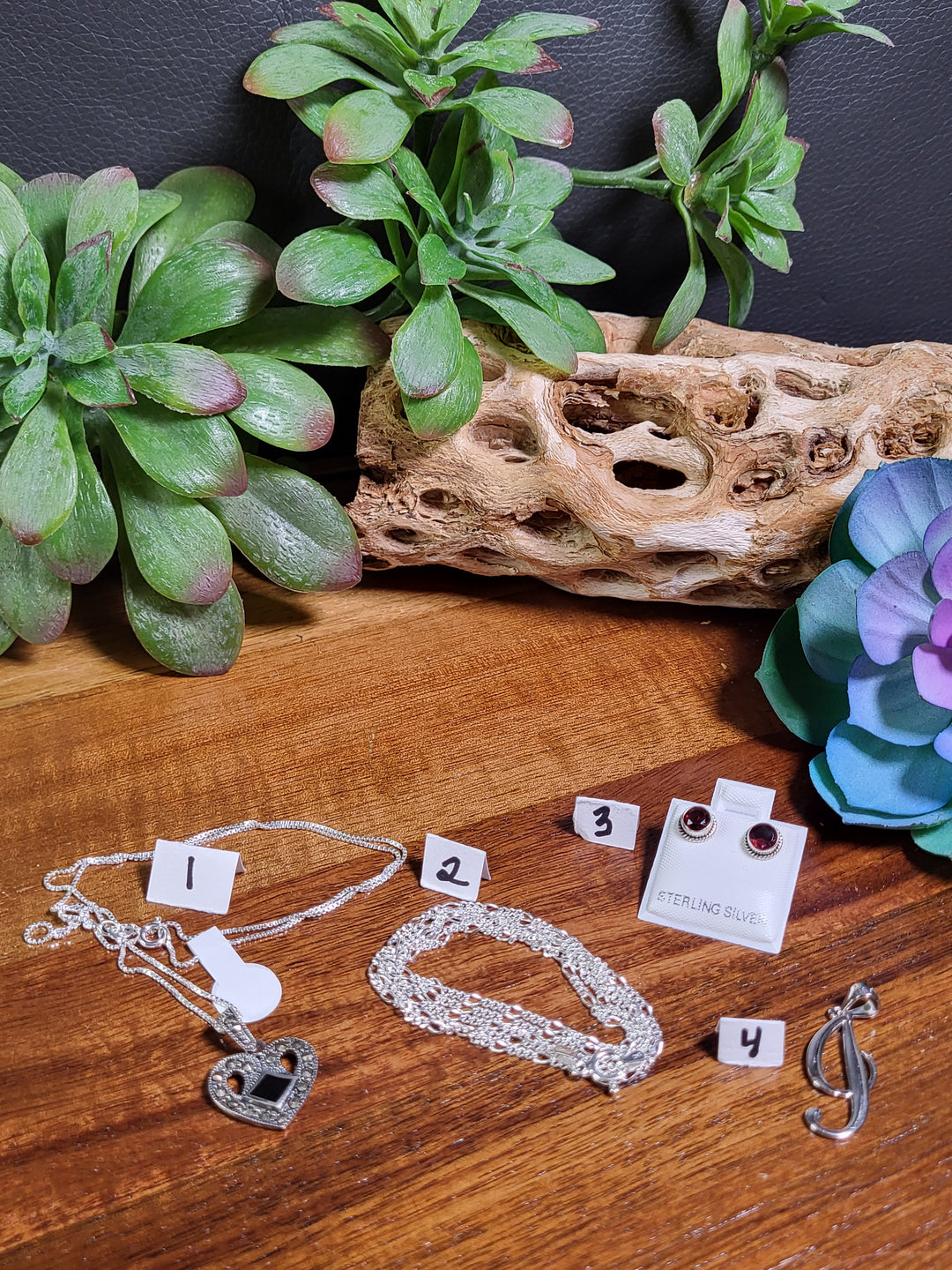 RESERVED FOR: Lady J 8/17/24- 4 Sterling Silver Items