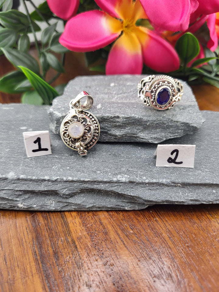 RESERVED FOR:  Cindy Rey -10/20/2024 - 2 Sterling Silver Items