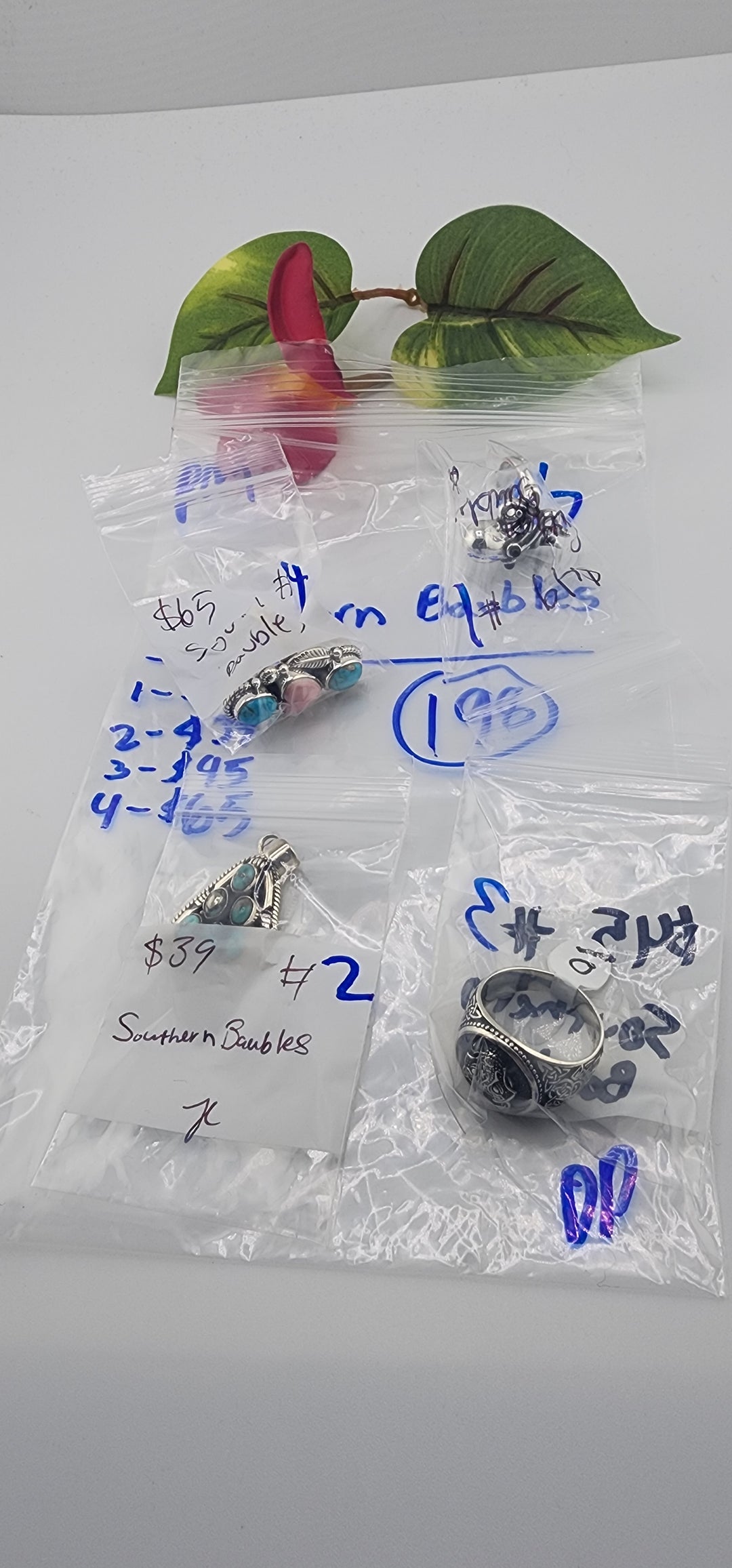 PM SHOW 48HR - RESERVED FOR: Southern Baubles  - 8/7/2025 FL tiktok Live Show - 4 Sterling Silver Items