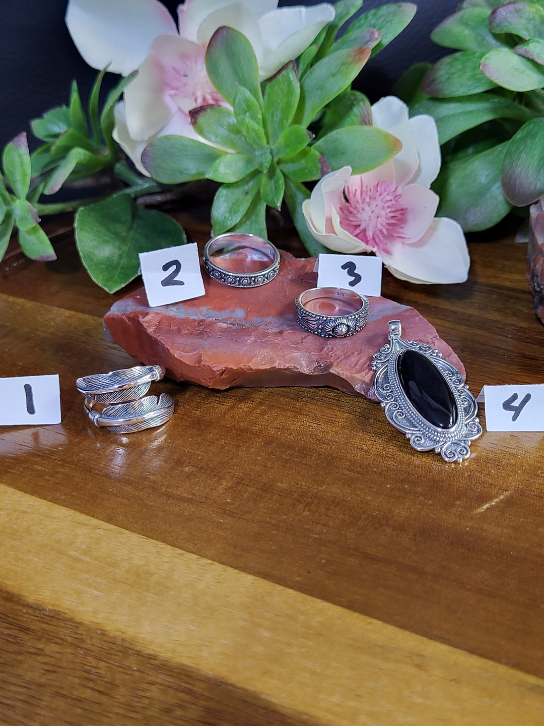 RESERVED FOR: bekindalways 7/13/24- 4 Sterling Silver Items
