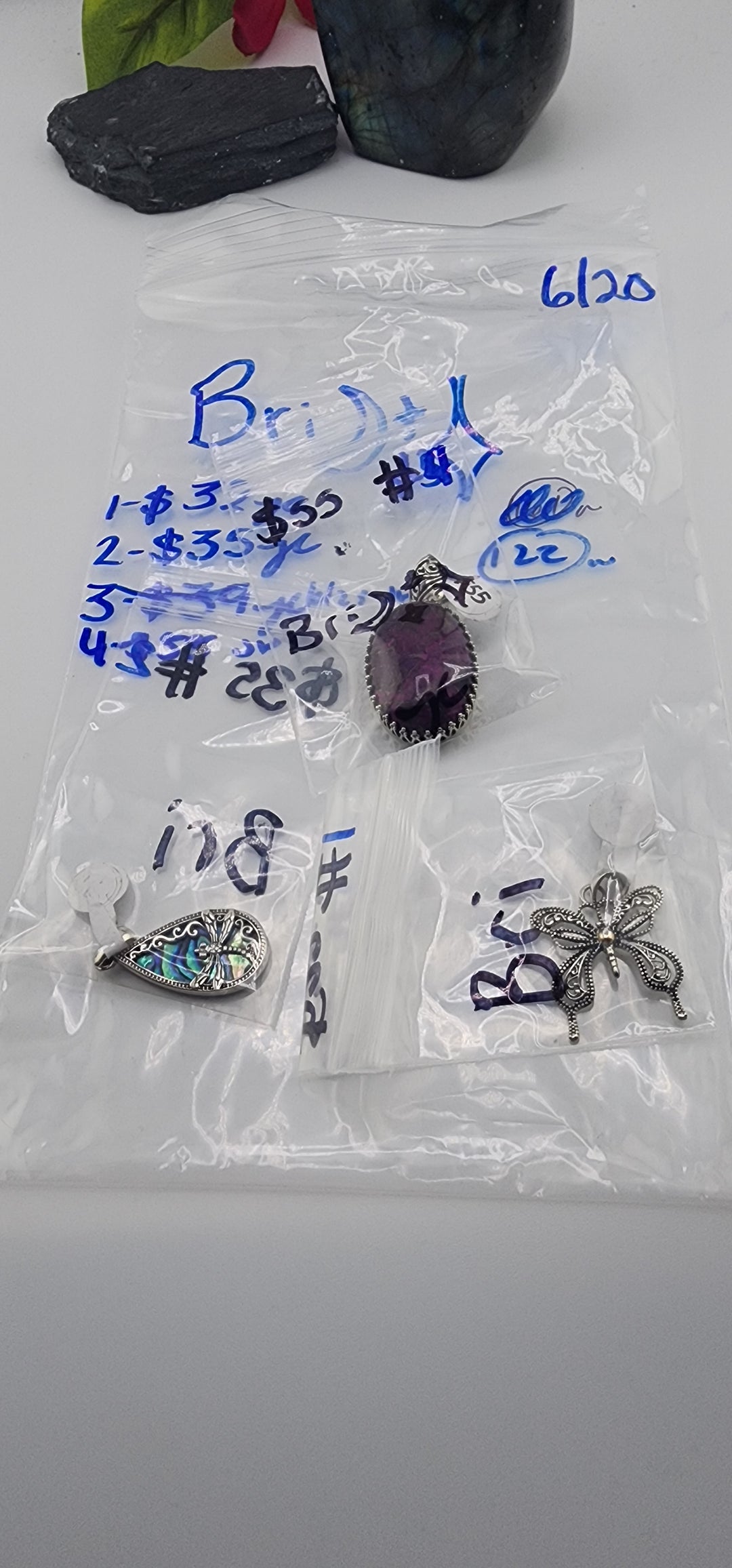 48HR - RESERVED FOR: Bri🌙✨ - 6/20/2025 FL tiktok Live Show - 3 Sterling Silver Items