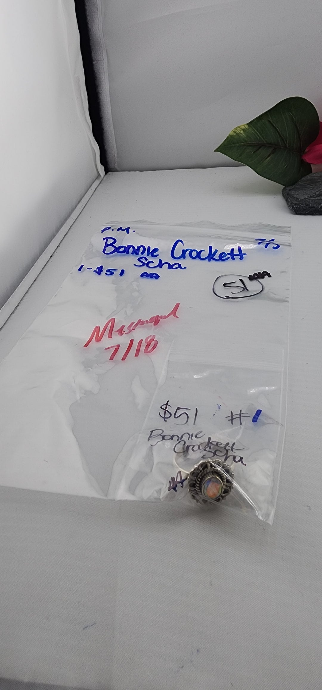 PM SHOW 48HR - RESERVED FOR: Bonnie Crockett Scha - 7/15/2025 FL tiktok Live Show - 1 Sterling Silver Items
