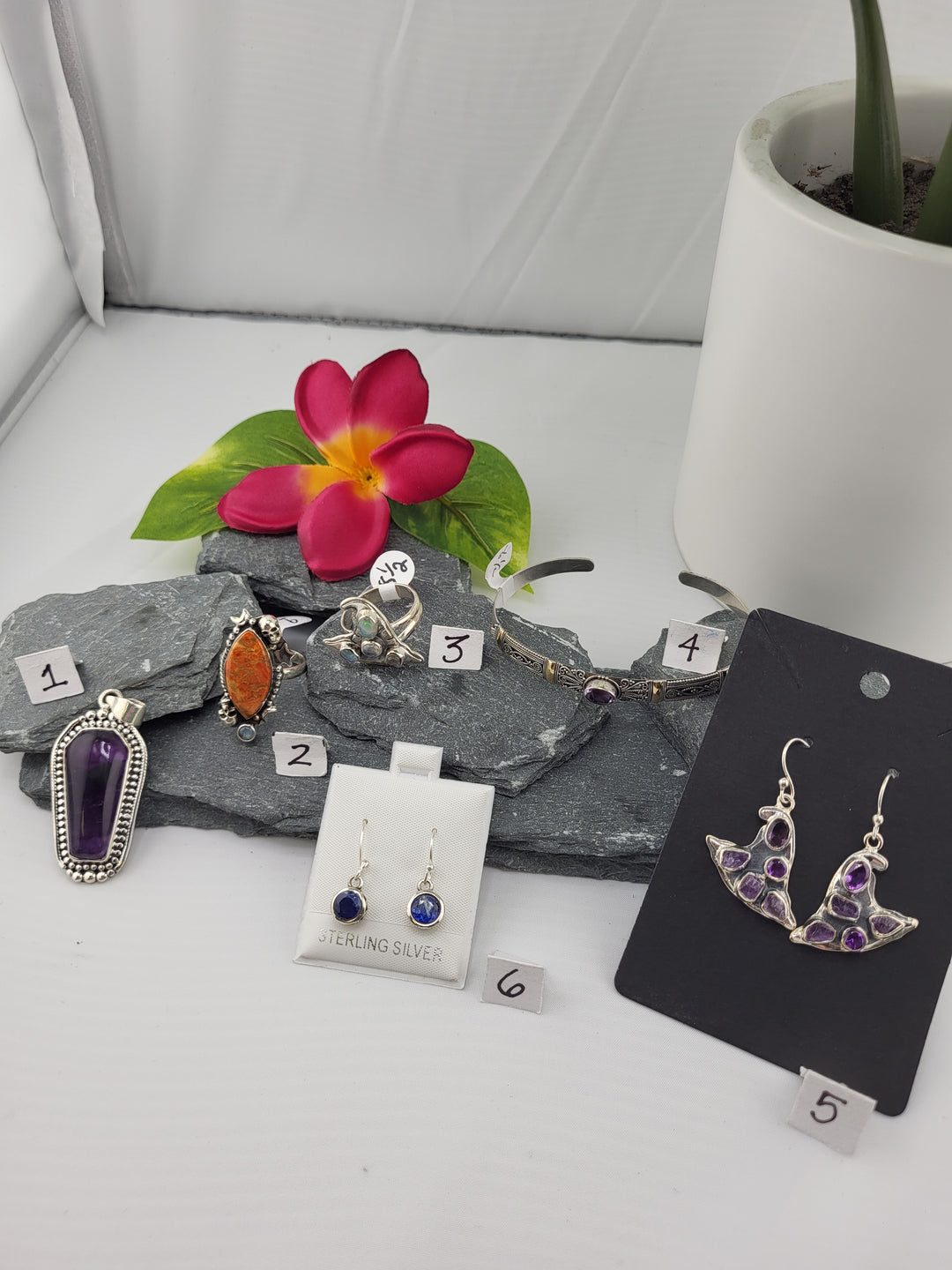RESERVED FOR:  sexyjessy305 -11/14/2024 - 5 Sterling Silver Items