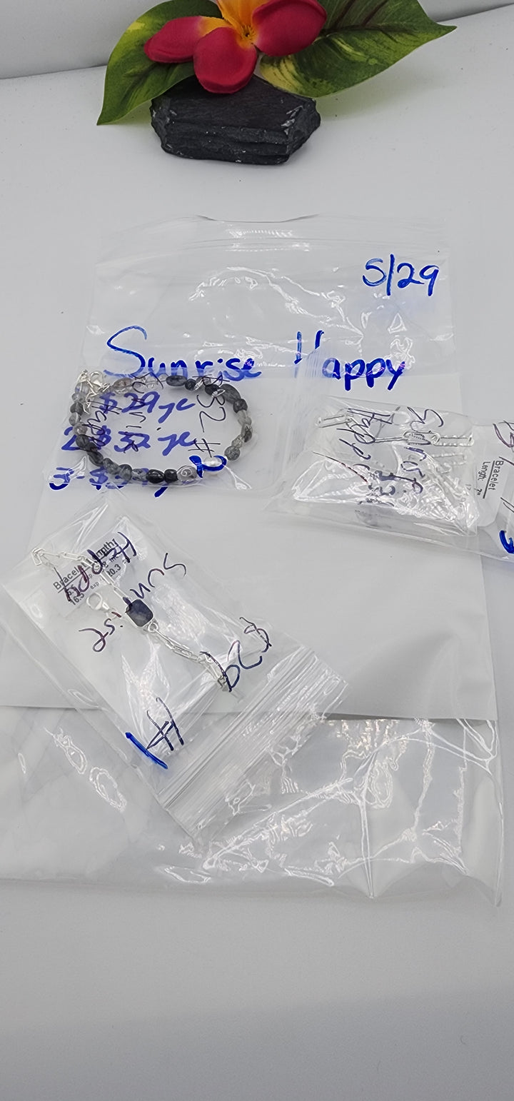 RESERVED FOR: Sunrise Happy - 5/29/2025 tiktok Live Show - 3 Sterling Silver Items